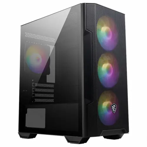 MSI MAG Forge M100R Siyah Micro-ATX Tower Gaming Kasa