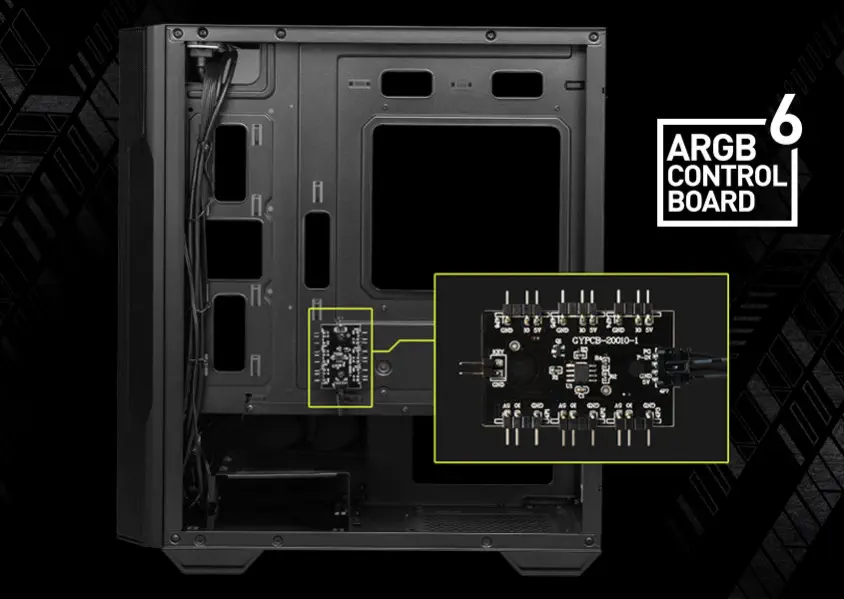MSI MAG Forge M100R Siyah Micro-ATX Tower Gaming Kasa