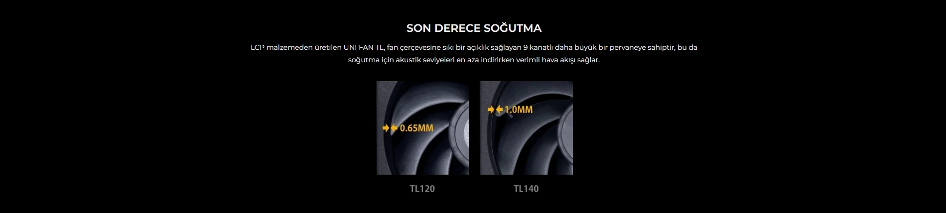 Lian Li UNI FAN TL 3x120mm Beyaz RGB Kasa Fanı (G99.12TL3W.00)
