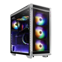 XPG Battlecruiser Temperli USB 3.0 E-ATX Mid-Tower Beyaz Gaming (Oyuncu) Kasa (BATTLECRUISER-WHCWW)