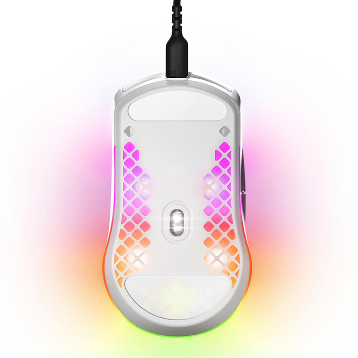 SteelSeries Aerox 3 2022 Edition Snow SSM62603 8500 CPI 6 Tuş RGB Optik Kablolu Gaming (Oyuncu) Mouse