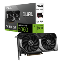 ASUS Dual GeForce RTX 5060 OC 8G DUAL-RTX5060-O8G-GAMING GDDR7 128Bit Gaming (Oyuncu) Ekran Kartı